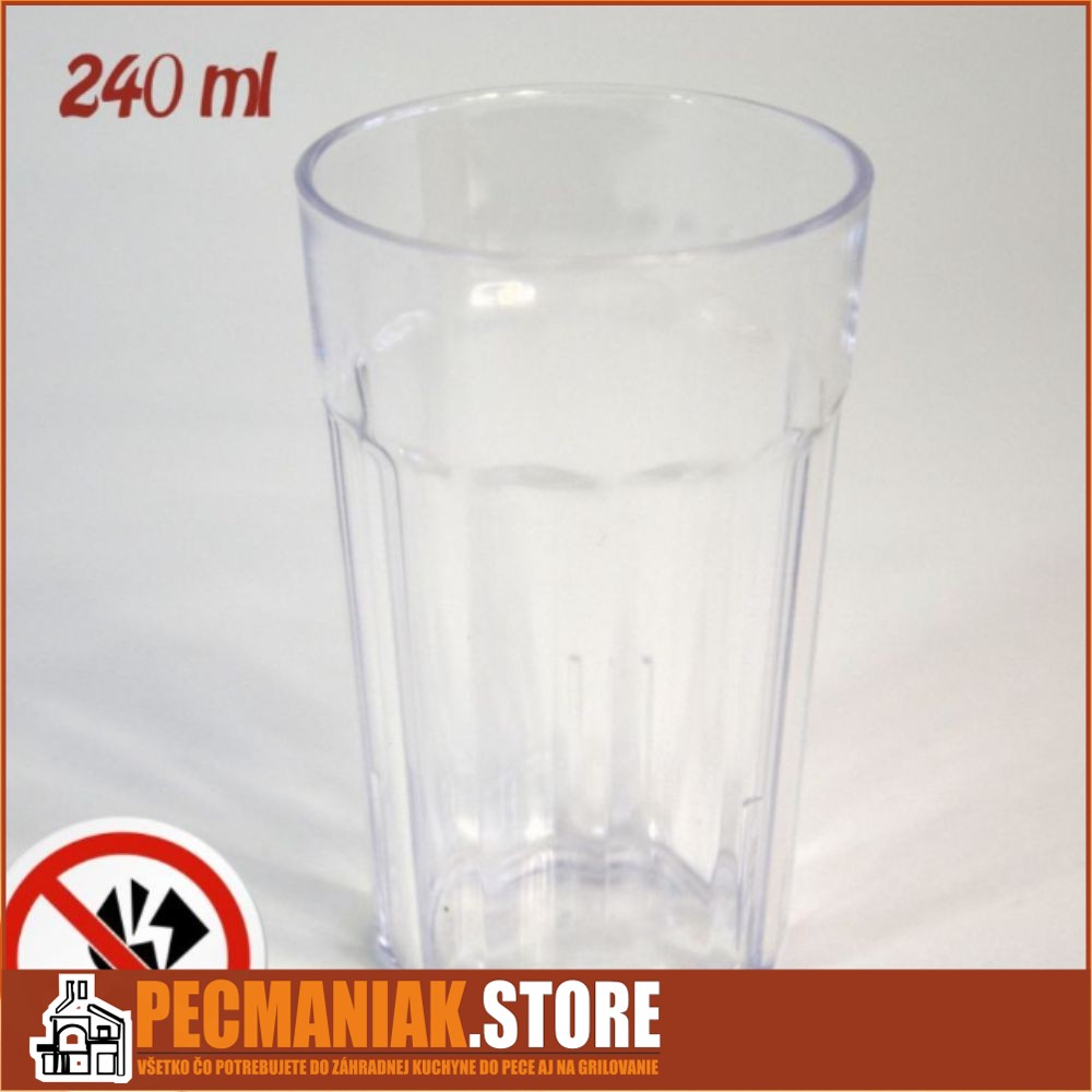 7700431 Polykarbonátový pohár OPTIC 240 ml ACHI